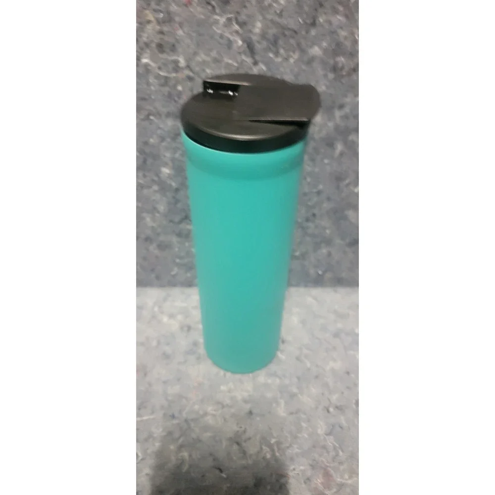 Starbucks 2017 Aqua Blue Vacuum Insulated Tumbler Tall 16oz‎